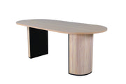 Mesa de comedor Blanca, 90x200 cm